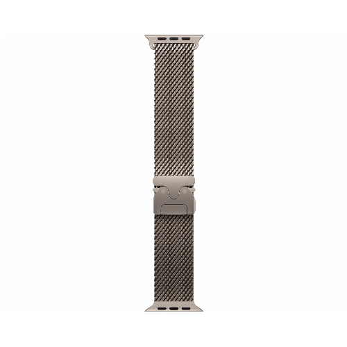 Apple Watch Series Ultra 2 49mm Natural Titanium Case with Titanium Milanese Loop L